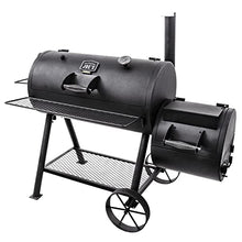 Oklahoma Joe's Highland Reverse Flow Smoker, Charcoal, Porcelain Coated Wire, Black