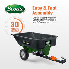 Scotts 600 lb. Swivel Dump Cart