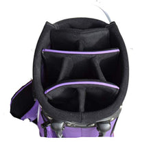 Sephlin - Sephlin Ultra Lite Womens Golf Bag 34" Stand Tall Pink White Purple Silver Gray