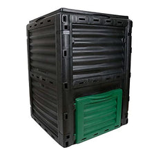 300L Outdoor Compost Bin Lid Food Waste Rubbish Home Recycling Garden Composter
