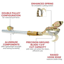 Jameson FG-6PKG-7 FG-Series Manual Pole Saw and Tree Pruner with Two 6-Foot Fiberglass Poles
