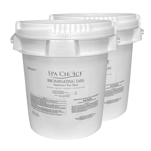SpaChoice 10-Pounds 2-Pack Premium Bromine Tablets for Hot Tub