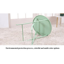JKSVTF 3 Pcs Folding Bistro Set, Modern Home Antiqued Iron Table and Chairs Set, Square Bar Table, Decoration Garden Table and Chair