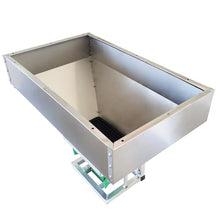 IntXanth 12V Stainless Steel ATV Broadcast Spreader Front-Mounted Electric Spreading Machine for Tractors