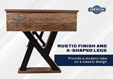 American Legend Kirkwood 9’ LED Light Up Shuffleboard Table with Bowling