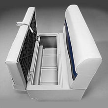 DeckMate Complete 90" Classic Pontoon Rear Seat Group CRG90 Gray Blue Charcoal