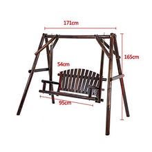 KYTGFH Patio Swing Chair with Stand - for Garden Backyard Outdoor Patio Swing Chair,Porch Glider Swing Chair Lazy Daze Hammocks Swing Bench Outdoor Porch Garden and Poolside Swing