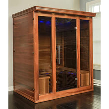 Blue Wave Radiant Saunas BSA1315 Cedar Elite 3-4 Person Infrared Sauna Wood