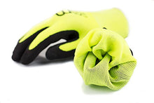 (Box Deal) BGS-LM-9L-CS, Better Grip Nylon Sandy Latex Coated Work Gloves, 144 Pairs/CS (Large, Hi-Vis Lime)
