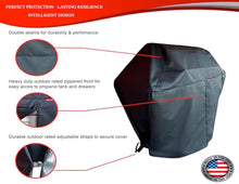 Windproof Covers 36 inch Heavy Duty Premium Grill Cover to fit Twin Eagles Cart Grill