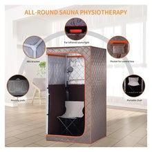 Complete Portable Home Sauna Therapy Kit Remote Control Relaxation