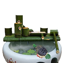 Water Features for The Garden Bird Bath Water Feature Pump Bamboo Fountain is Suitable for Decorating Fish Tanks,Stone Troughs,10(70Cm/27.5In)
