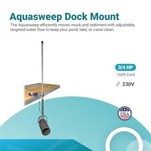 Scott Aerator Aquasweep Muck Blaster | 3/4 HP 230V Dock Mount 150ft Cord
