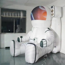 HOAELOS Inflatable Seated Astronaut Birthday Party Decoration 16.4 Feet