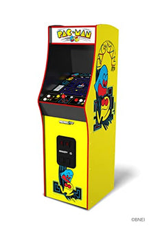 ARCADE1UP PAC-Man Deluxe Arcade Machine 5ft 14 Classic Games Yellow