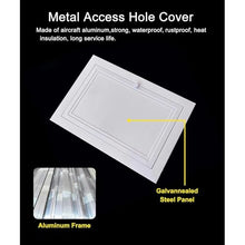 DONGYUE Commercial Recessed Metal Access Panels, Fire Rated Attic Access Door/Wall Hatch Cover Plate, Drywall Inspection Panel for Ceilings, Electrical, Plumbing(22x30in)