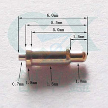 GIMAX 6.0mm Gold Plated SMT Spring Loaded Pogo Pin Connector