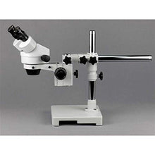 AmScope Professional Binocular Stereo Zoom Microscope WH10x 3.5X-90X White