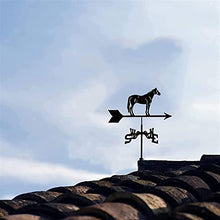 Weathervane,Weathervane Metal For Roof Garden Yard Weather Vane For The Garden Farm Stainless Steel Weather Vane With Animal Ornament,Wind Direction Indicator Weathervane Measuring Tools For Garden