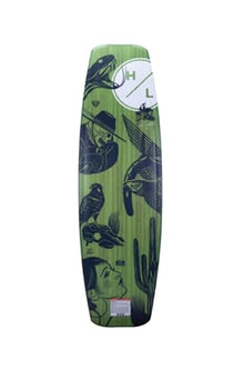 Hyperlite Guara Mens Wakeboard Wood Grain/Green 147cm