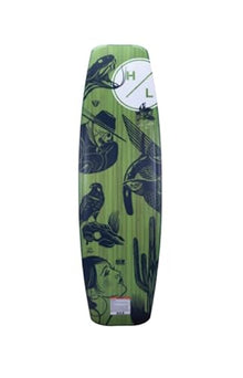 Hyperlite Guara Mens Wakeboard Wood Grain Green 150cm