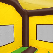 Cloud 9 Commercial Jungle Bounce House with Blower Multicolor