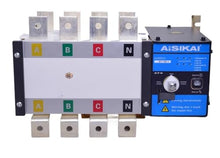 LXWHGSKFK 4P 400A ATS Dual Power Automatic Transfer Switch 220V 60Hz