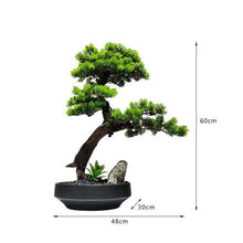 YXIANG56Q Fake Plants Artificial Bonsai Tree Faux Plants with Ceramic Pots for Living Room Decorations Bonsai Tree