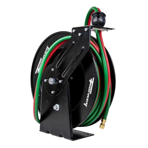Forney FOR86169 50 ft. x 0.25 in. Oxygen Acetylene Twin Welding Hose Reel
