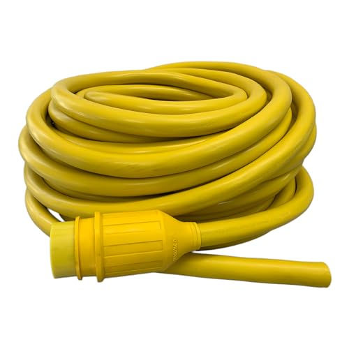 Amp Up Marine Shore Power Cable 125/250 Volt 50 Amp 100' Yellow