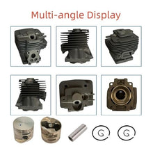 BMPWANGL 50mm Cylinder Piston Kit Fit for MS441 MS441C MS441C-M Replace Chainsaw Parts