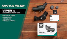 Vortex Viper HD Spotting Scope 11-33x50 Angled Green