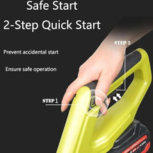 GESAIDES Snow Shovel, Cordless Electric Snow Shovel, with 32cm Width, 16cm Depth, 8m Throw Distance, Snow Blower Shovel, for Patio Deck Driveway(2 Battery)