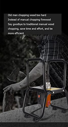 Log Splitter Electric Log Splitter Portable Firewood Splitte Electric Drill Wood Splitter for Firewood Splitting Forestry (Specifications : 1800W) (1500W)