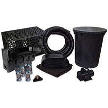 HALF OFF PONDS Simply Waterfalls 6100 Waterfall Kit with PVC Liner and Pump Black