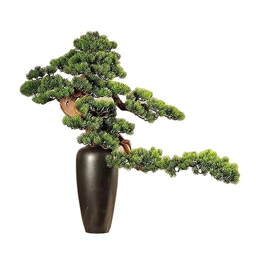Simulation Tree Artificial Bonsai Welcoming Pine Landscape Green Plants Home Bonsai Pine Tree Decorations Artificial Bonsai Tree (Color : B)