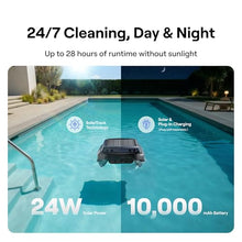 Beatbot Sora 30 Cordless Robotic Pool Vacuum Cleaner with iSkim Solar Powered Pool Skimmer, Cleans Floor, Walls, Waterline and Surface-Vibrant Orange & Blue