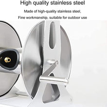 Wall Mounted Garden Hose Reel, Metal Hose Reel,Hose Reel Garden Accessories, Adjustable Spray Nozzle Gun, Lawn & Garden Watering Equipment,Rack+20mHose