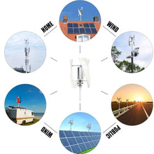 HUIZHITENGDA Vertical 8000W 12V-220V Magnetic Levitation Turbine