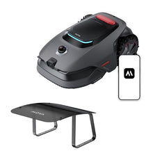 MOVA LiDAX Ultra 2000 with Garage Robot Lawn Mower Wire-Free Robot with 4G for 0.5 Acre, RTK-Free+360° 3D LiDAR+AI Vision Mapping, Edge Cutting, Cutting Height 1.2"-3.9", 45% Slope, 150 Managed Zones