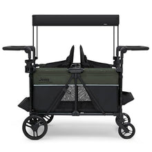 Delta Children Jeep Aries Stroller Wagon Convertible Seats Black/Green