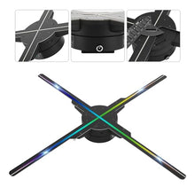 4 Blades 576 Light Chips High Definition Three Dimensional Holographic Fan Projection Advertising Machine