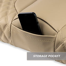 MODZ® FS2 Custom Golf Cart Front Seat for EZGO RXV - [2008-Up] - Khaki Base - Double Diamond Pattern