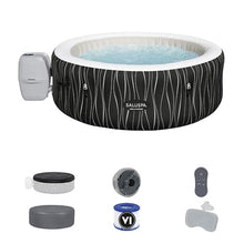 Bestway SaluSpa Hollywood EnergySense Luxe AirJet Hot Tub Black Print