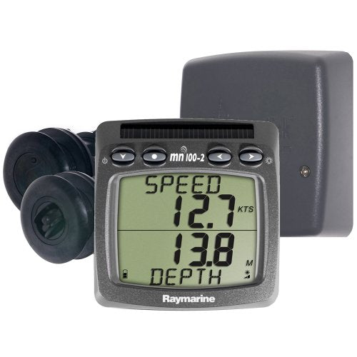 Raymarine T100 Wireless Display with Speed and Depth Transducers