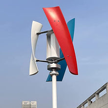 1000W Wind Turbine Generator 12V 24V Small Free Energy Generator, Vertical Wind Power Motor, Windmill Generator with Controller