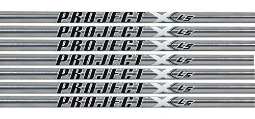 Project X LS Steel Iron Shafts 4-PW Set of 7 Shafts - .355 Taper Tip X-Stiff Flex