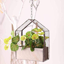 Flower Shelf Modern stand Plant Stand Pot Rack Stand Planter Holder Wall Hanging Baskets Flowerpot Shelf Metal+wooden Decoration Display Container Living Room Balcony Indoor Outdoor Display/O
