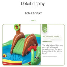 Inflatable Pool Inflatable Swimming Pool Forest Amusement Pool Game Ball Pool Family Cartoon Inflatable Pool Water Park Above Ground Pool