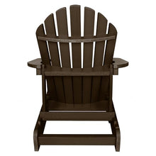 highwood Hamilton Made in the USA Folding and Reclining Adirondack Chair, Adult Size, Weathered Acorn
